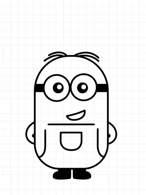 Cách vẽ minion​ 5
