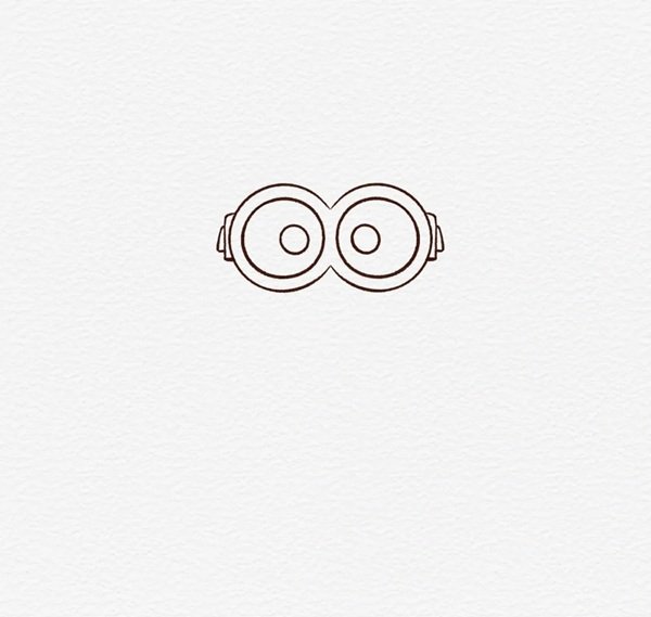 Cách vẽ minion​ đơn giản mà đẹp 1