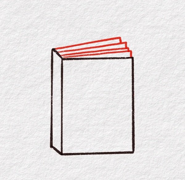 Cách vẽ một quyển sách 3