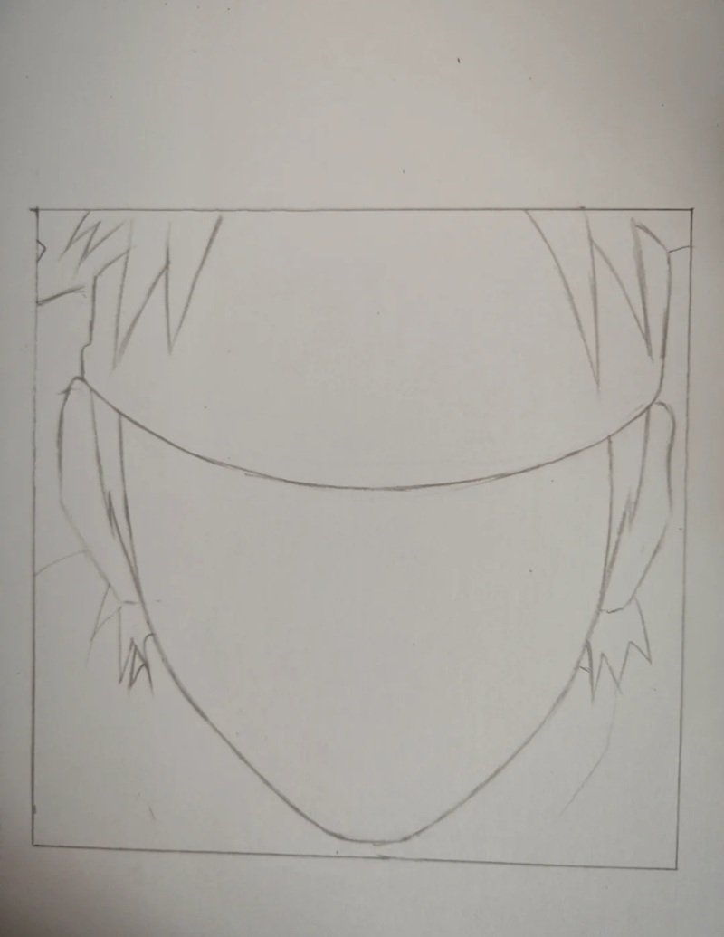 Cách vẽ naruto dễ vẽ 3