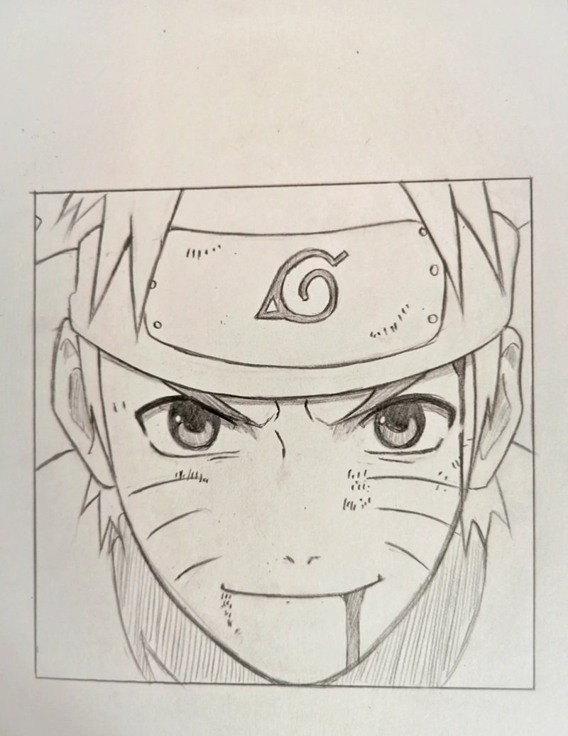 Cách vẽ naruto dễ vẽ