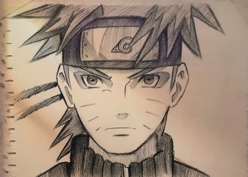Cách vẽ naruto đẹp 