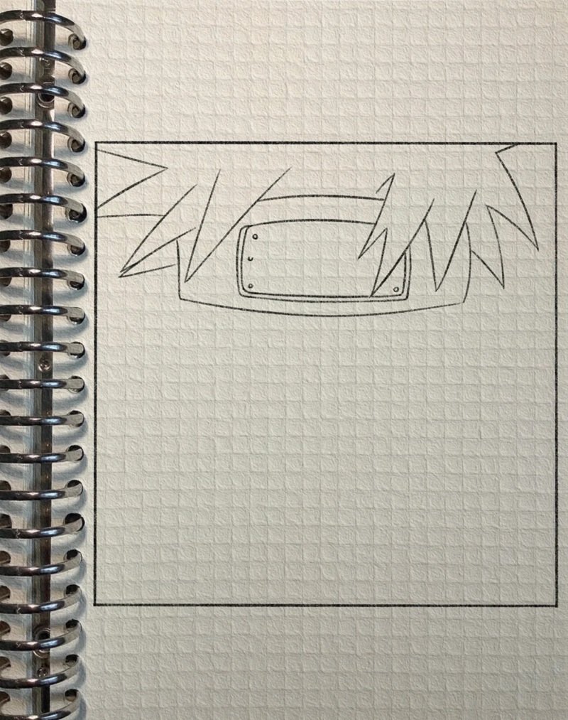 Cách vẽ naruto đơn giản 2