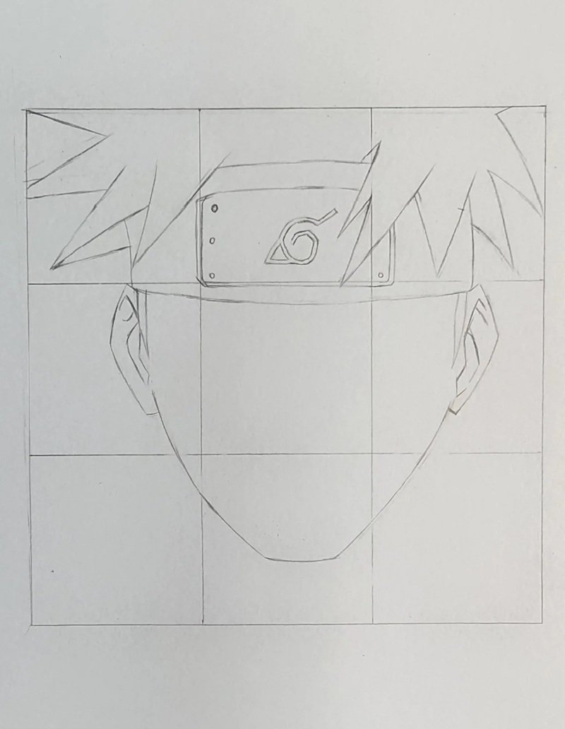 Cách vẽ naruto đơn giản mà đẹp 3