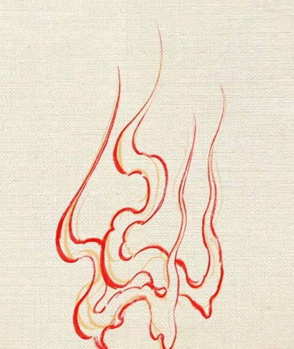 Cách vẽ ngọn lửa