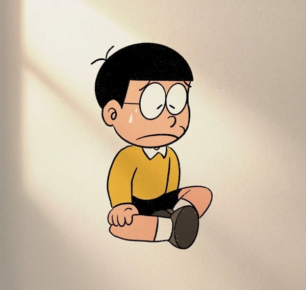 Cách vẽ hình nobita cute 