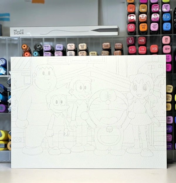 Cách vẽ nobita đẹp nhất thế giới  1