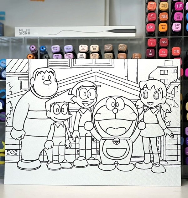 Cách vẽ nobita đẹp nhất thế giới  2
