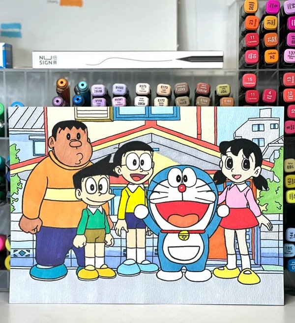 Cách vẽ nobita đẹp nhất thế giới 