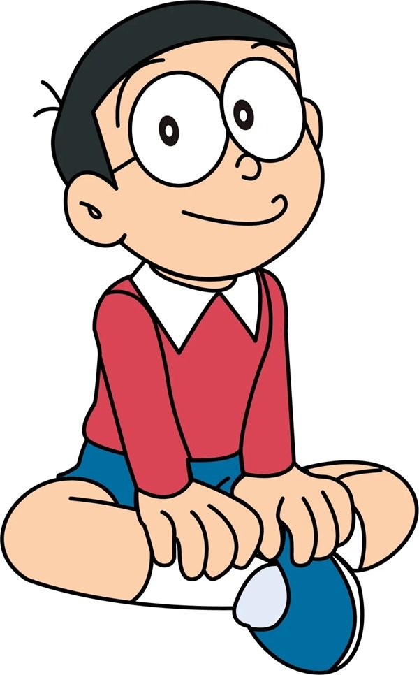 Cách vẽ nobita đơn giản