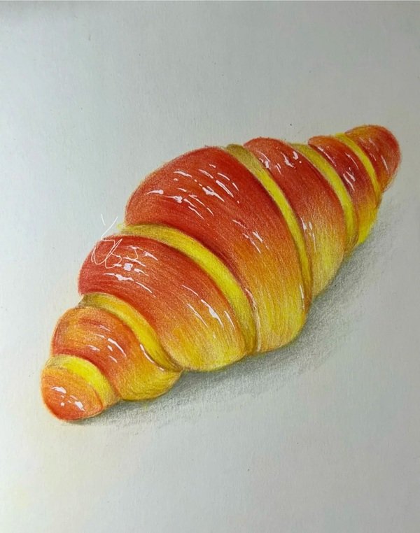 Cách vẽ ổ bánh mì​