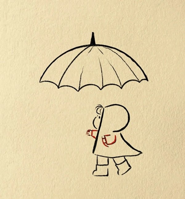 Cách vẽ ô đơn giản 5