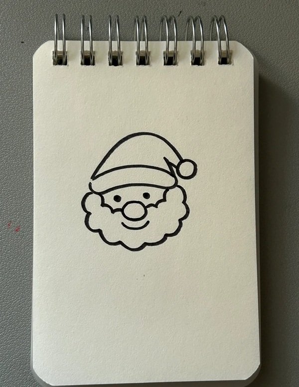 Cách vẽ ông già Noel đẹp nhất 2