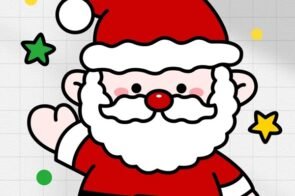 101+ Cách vẽ ông già Noel bụng bự, râu trắng siêu hài hước