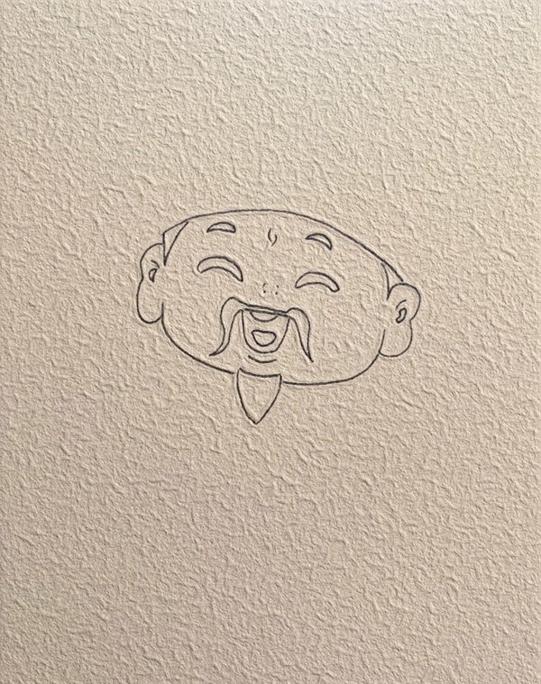 Cách vẽ ông thần tài​ 2