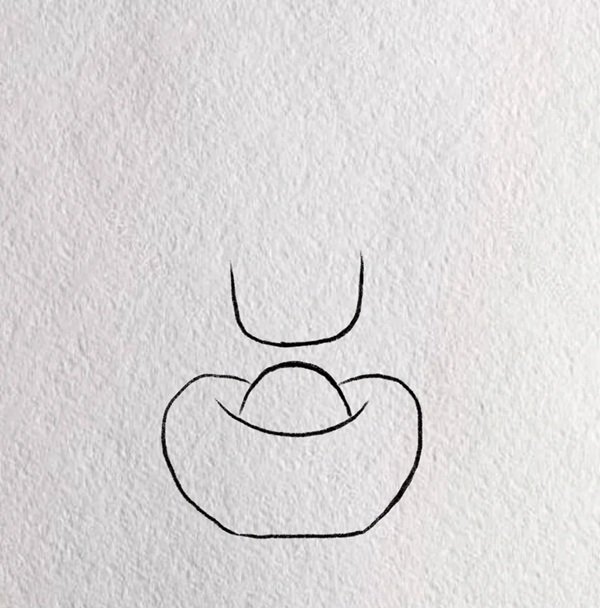 Cách vẽ ông thần tài​ đơn giản 4