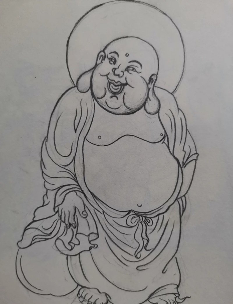 Cách vẽ phật​ 