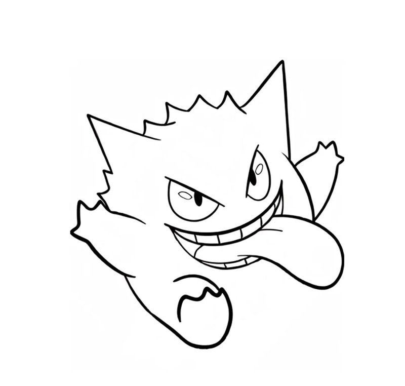 Cách vẽ pokemon cute 6