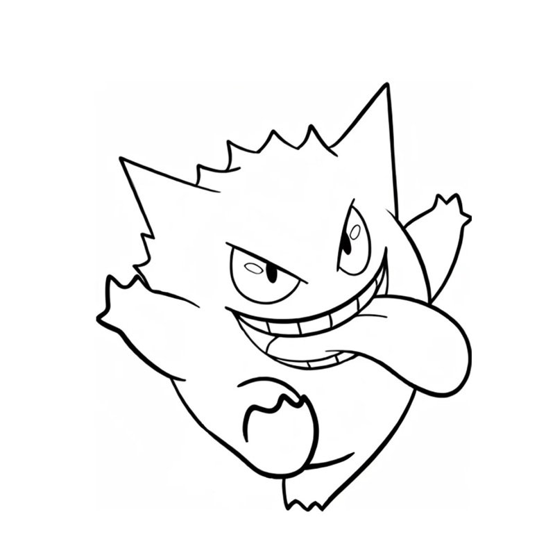 Cách vẽ pokemon cute 7