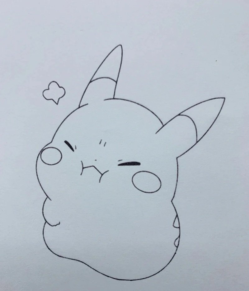 Cách vẽ pokemon dễ thương 3