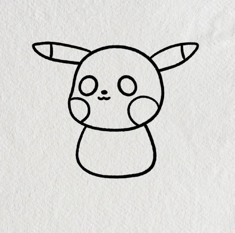 Cách vẽ pokemon đẹp 4