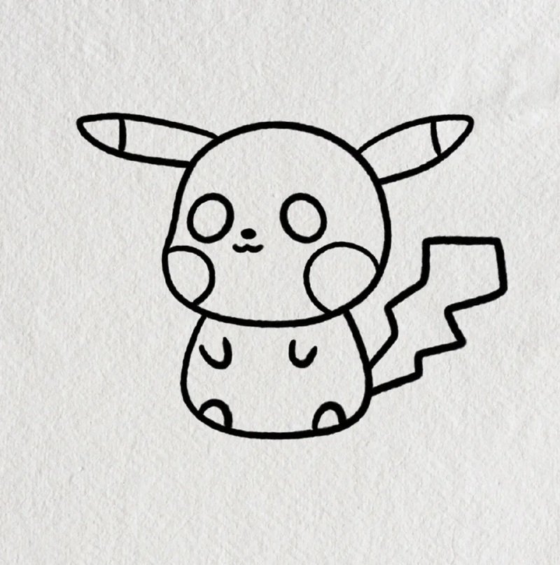 Cách vẽ pokemon đẹp 6