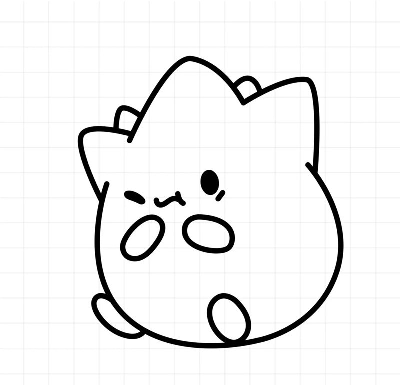 Cách vẽ pokemon đơn giản 5