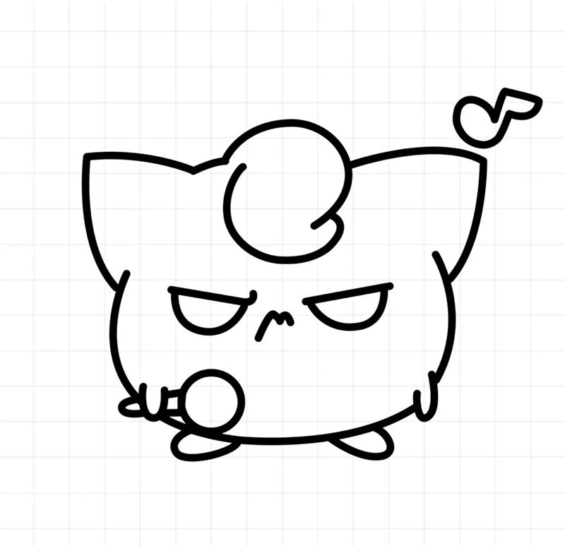 Cách vẽ pokemon đơn giản nhất  6