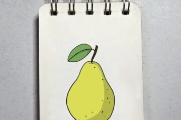 Hướng dẫn 19+ cách vẽ quả lê cute chỉ với vài bước cơ bản