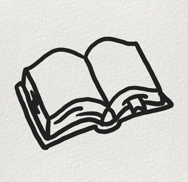 Cách vẽ một quyển sách đơn giản mà đẹp 7