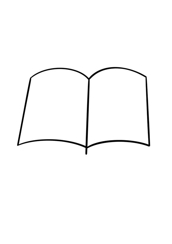 Cách vẽ một quyển sách đơn giản nhất 2