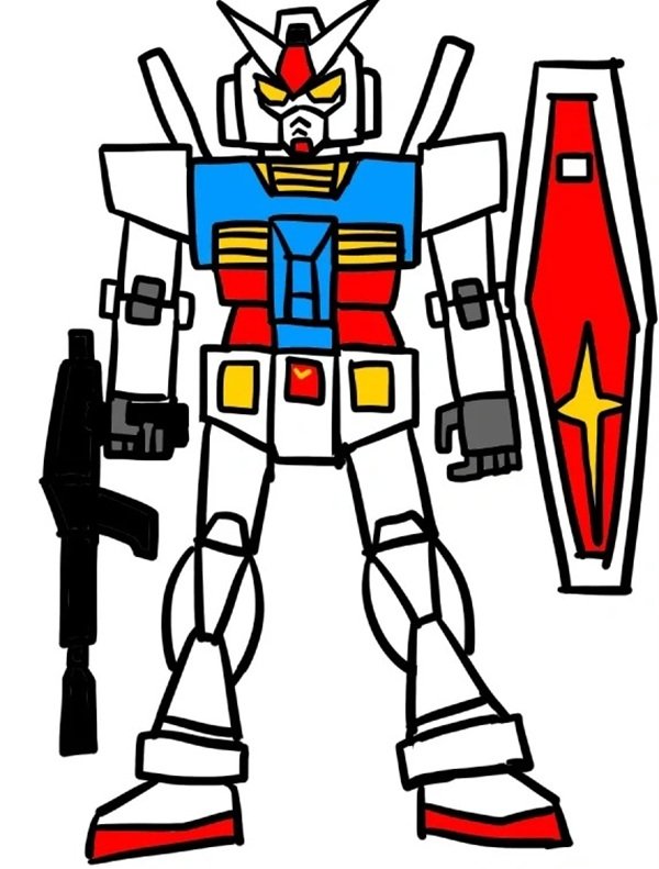 Cách vẽ robot đẹp nhất 