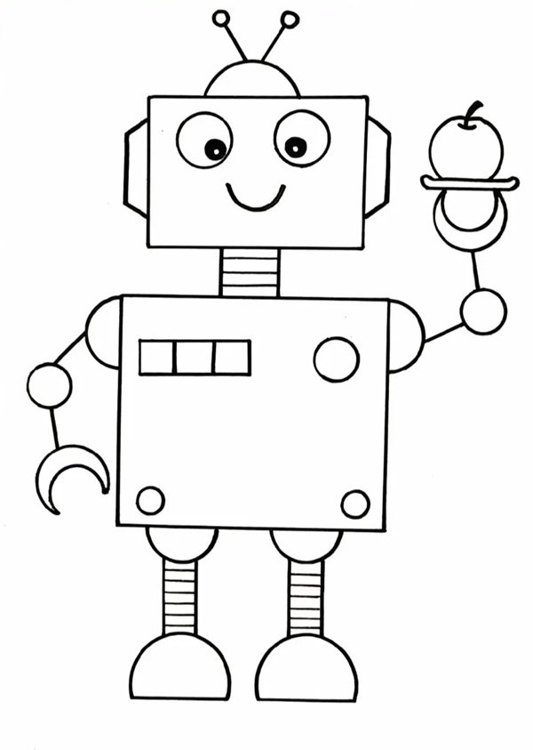 Cách vẽ robot đẹp nhất đơn giản 3