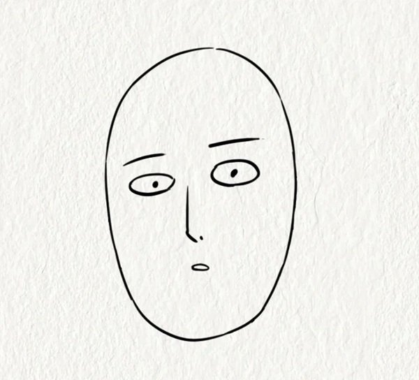 Cách vẽ saitama 3