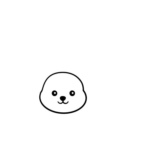 Cách vẽ tuần lộc cute 1