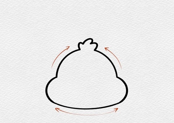 Cách vẽ tuần lộc đơn giản 2