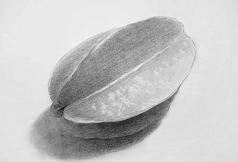 Hình ảnh quả khế vẽ 4