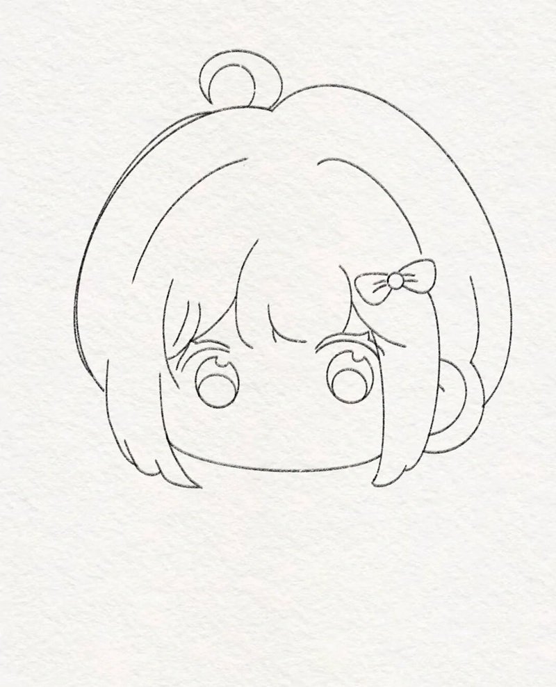 Hình chibi cute dễ vẽ​ 2