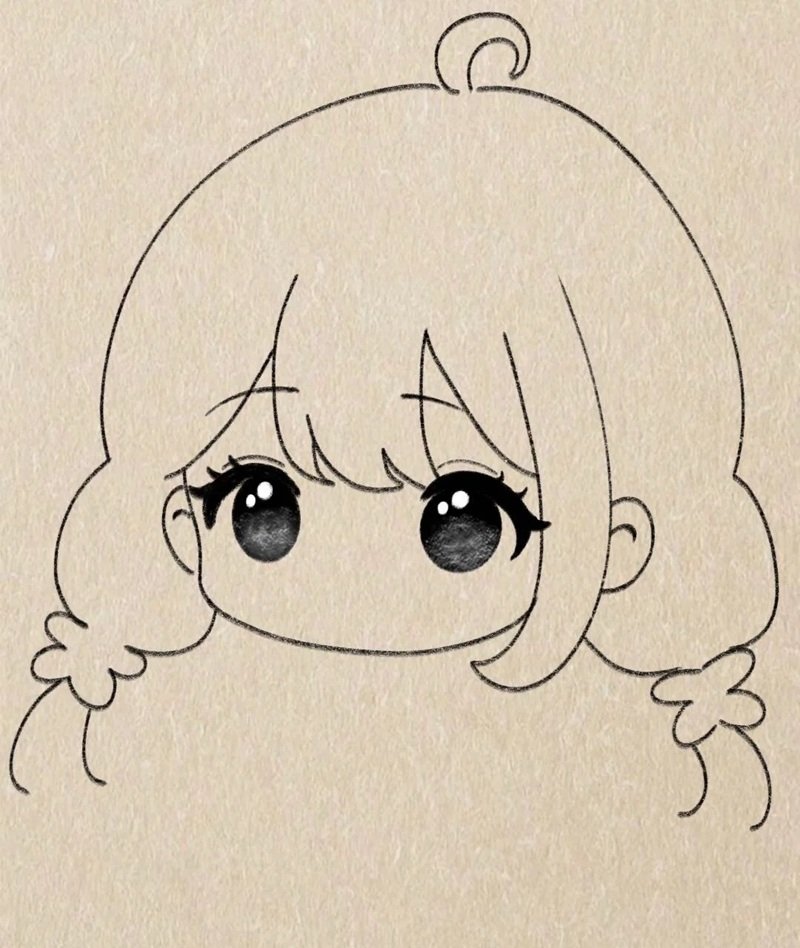 Hình vẽ chibi cute​ 5