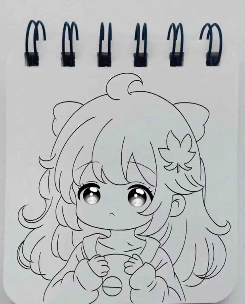 Hình vẽ chibi cute đơn giản​ 7