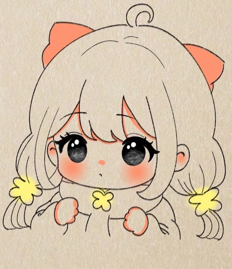 Hình vẽ chibi cute​