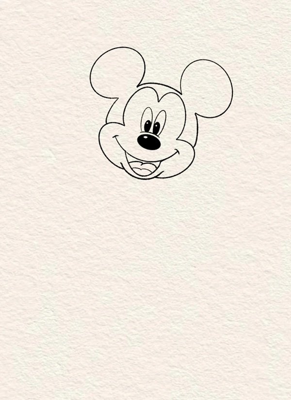 Hình vẽ chuột mickey​ 2