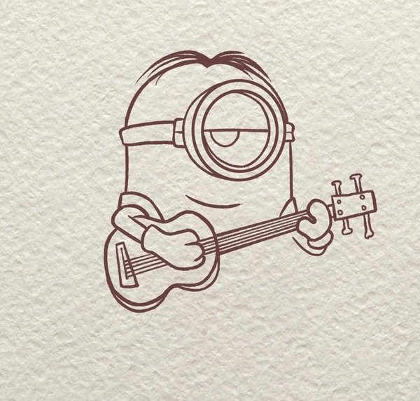 Hình vẽ minion​ 5