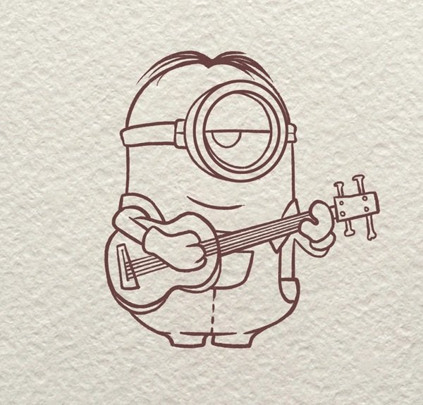 Hình vẽ minion​ 6