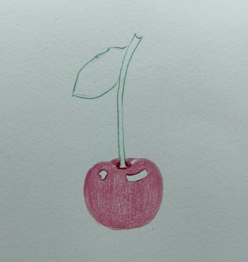 Hình vẽ quả cherry 3