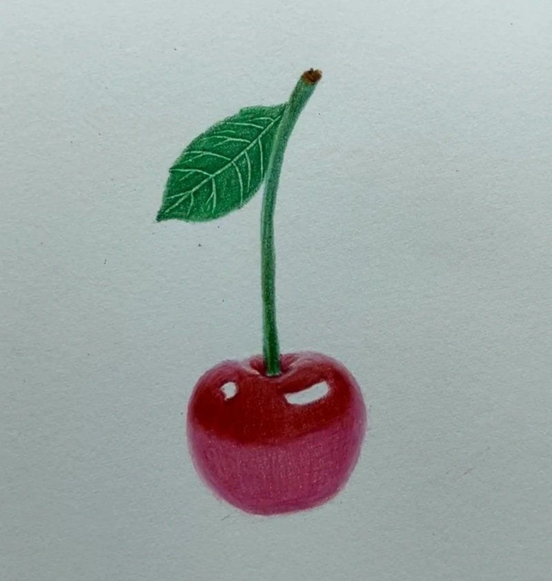 Hình vẽ quả cherry 6