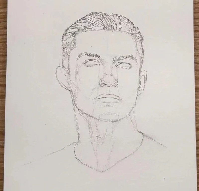 Hình vẽ ronaldo​ 5
