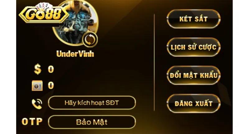 Lưu ý khi đăng ký tài khoản Go88