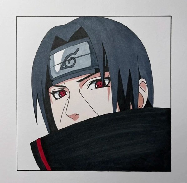 Itachi vẽ