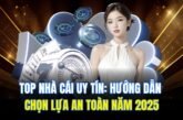 Top Nhà Cái Uy Tín: Hướng Dẫn Chọn Lựa An Toàn Năm 2025